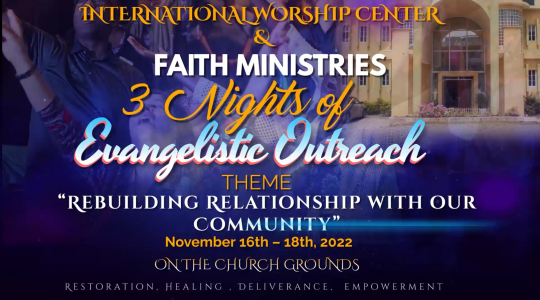3 Nights Evangelistic Outreach